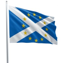 Scotland in Europe - Scottish EU Brexit Flag