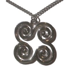 Celtic Tetraskelion Necklace