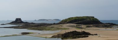Islets of Grand Bé and Petit Bé, Saint Malo, Brittany