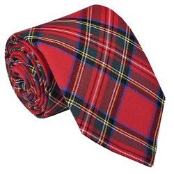 Tie for Royal Stewart Tartan Kilt