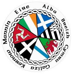 Celtic Nations Sticker with Country Names