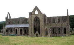 Archaeological evidence of extensive non-ferrous metal processing was uncovered within the complex of the Cistercian Abbey of Tintern